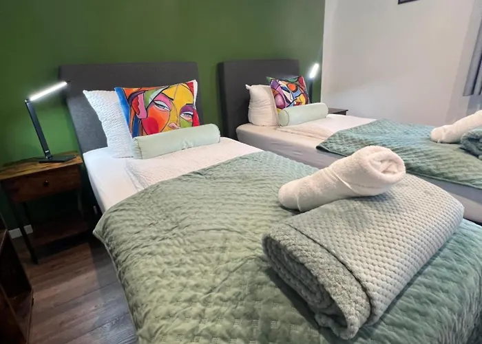 Anna9 - & Family Home, Parken, Netflix, Boxspringbett, Nahe Legoland *