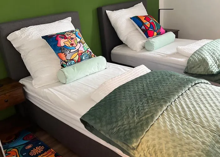 아파트 Anna9 - Holiday & Business Home, Parken, Netflix, Naehe Legoland 이헨하우젠
